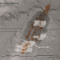 Eskay Creek Project - Drillhole Location Map