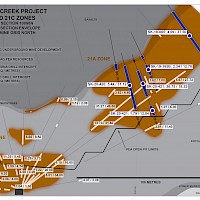 Eskay Creek Project - 21A and 21C Zones, Section 10090N