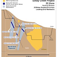 Eskay Creek - Vertical Section